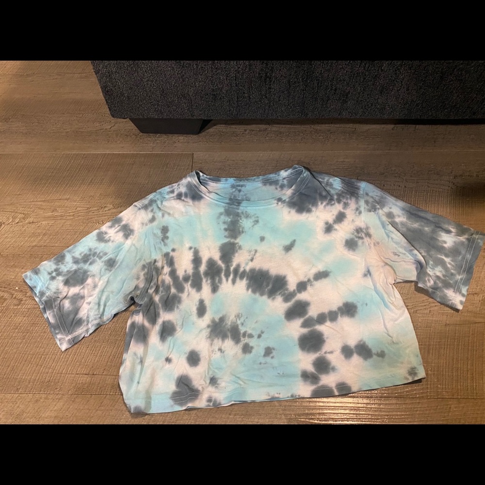 Custom Lululemon Tie Dye Crop Top Size 4
